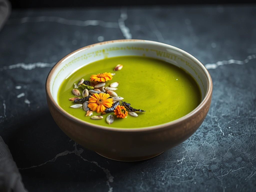 Crema de Brócoli y Macadamia